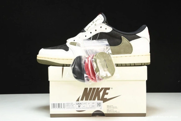 SP 1 Low Scott Travis Jordan Olive DZ4137-106 OG Retro 0309